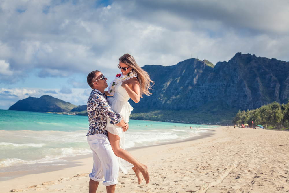 Couple in Maui