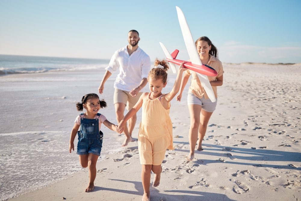 Family in Hawaii
