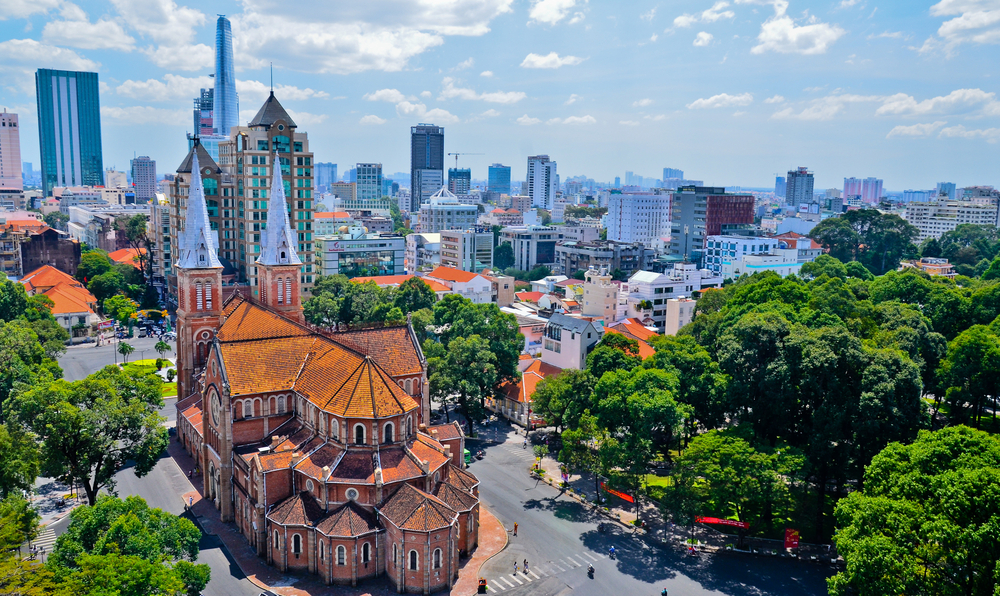 Ho Chi Minh City, Vietnam Notre-Dame