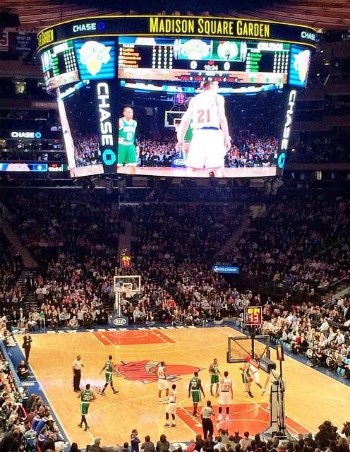 Knicks Game at Madison Square Garden