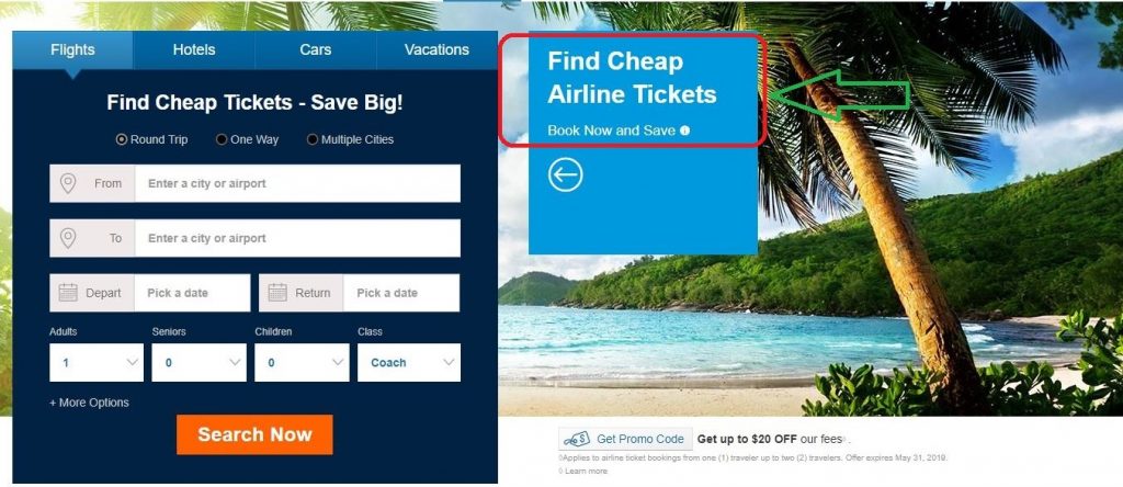 Cheap airlines tickets CheapOair