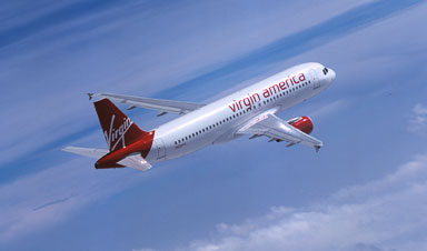 Sale on Virgin America Flights Through 11/6!