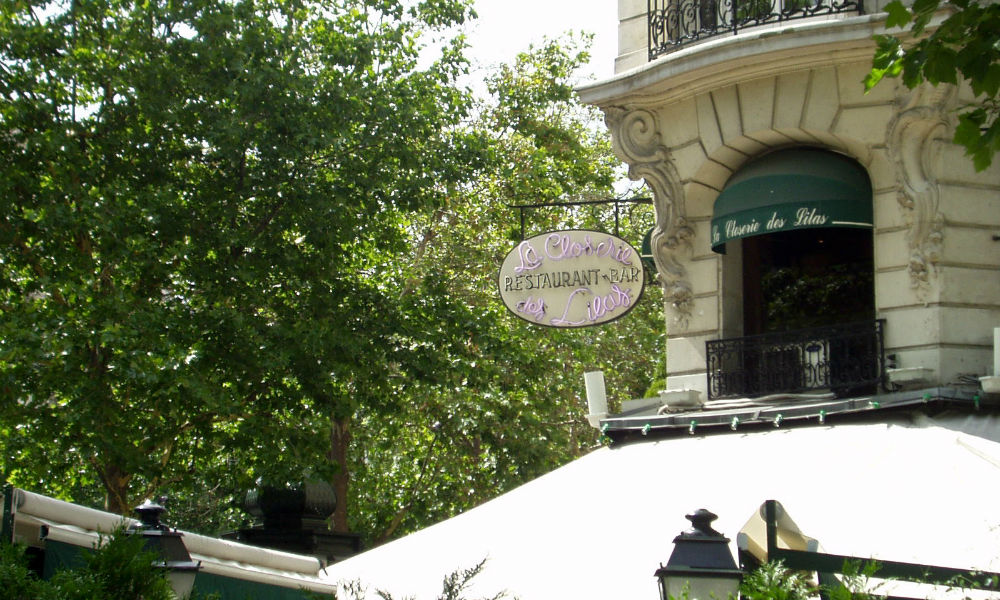 la closerie, paris