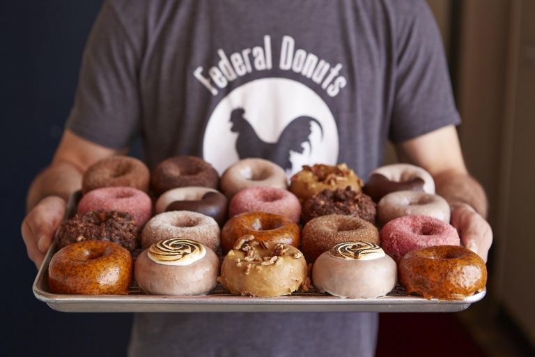 Doughnuts from Federal Donuts