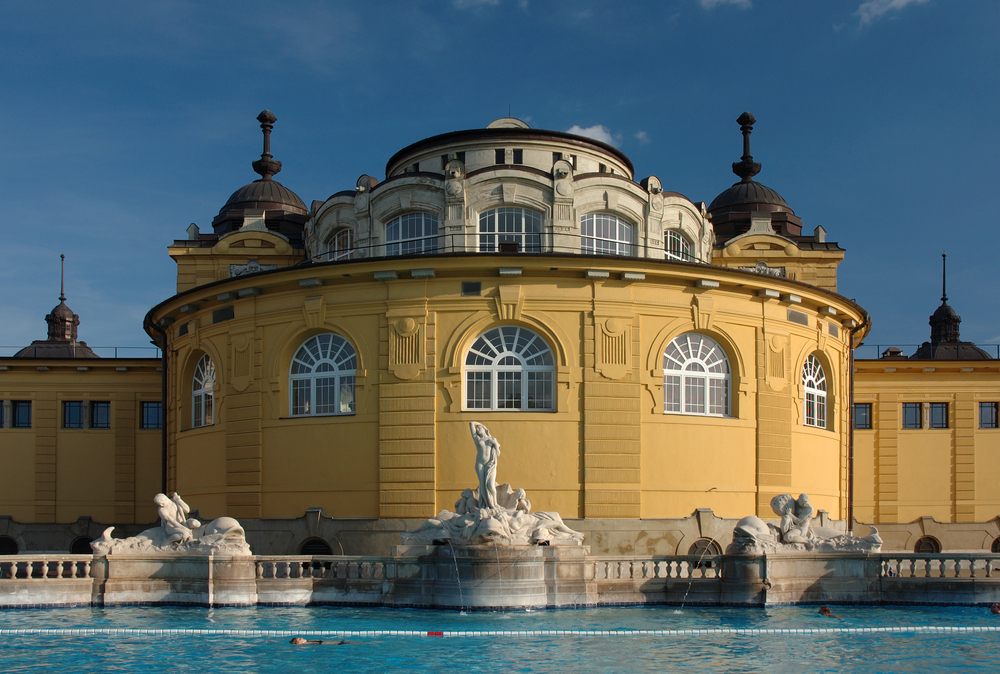 Szechenyi thermal bath in Budapest