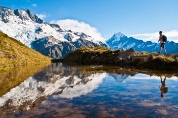 Mt. Cook in New Zealand