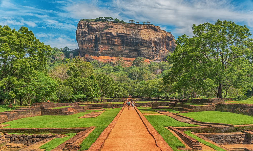 The Sigiriya rock fortress