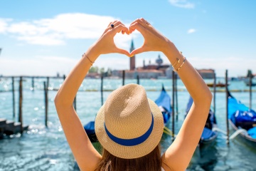 woman in venice