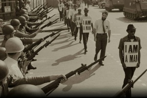 protestors on beale street_civil rights trail