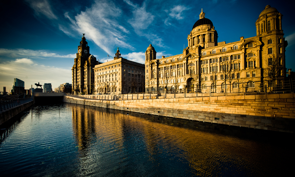 The Stunning Skyline - the Three Graces of Liverpool