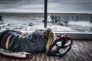 How to sleep in airport