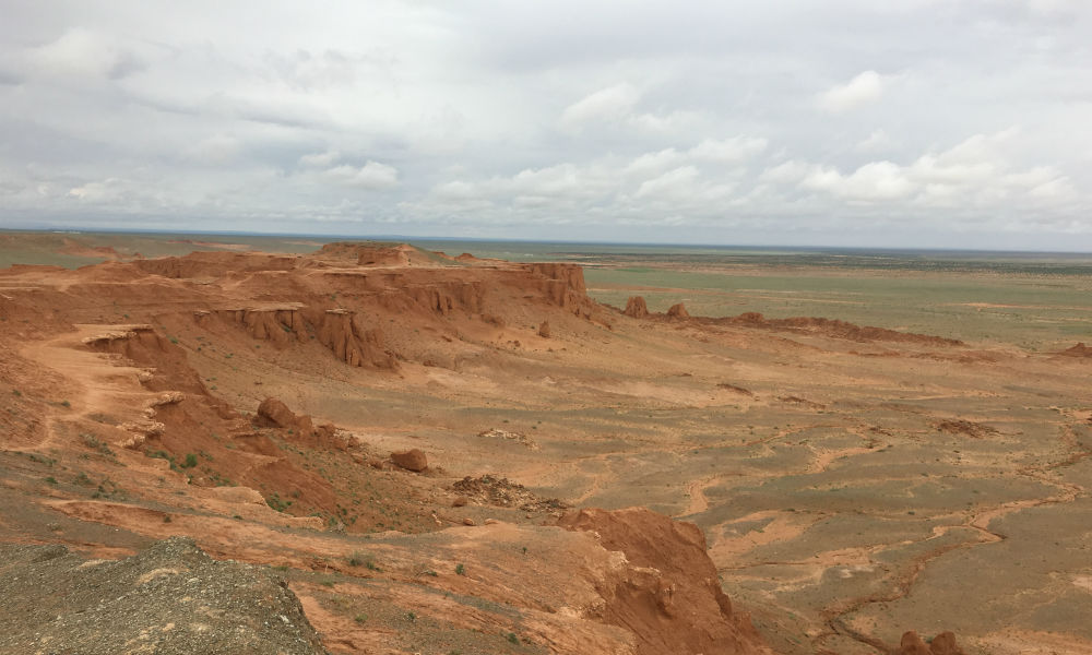 the Gobi desert