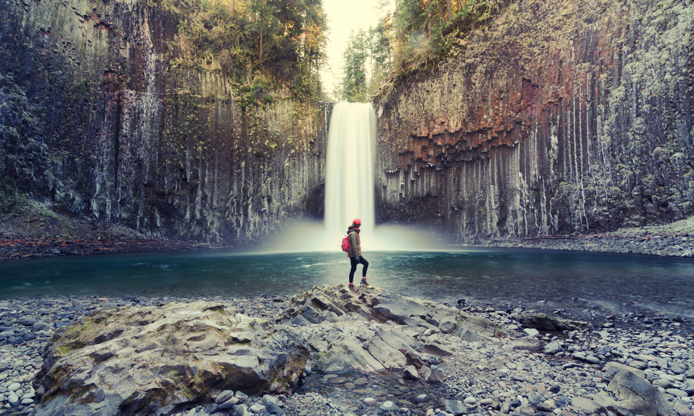 waterfall in Oregon