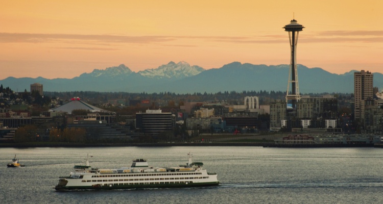 Ferry in Seattle