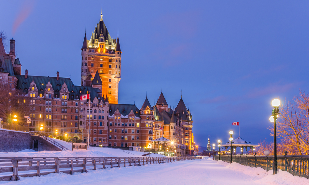 Chateau Frontenac at Night