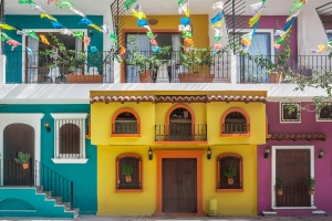 Old Streets of Puerto Vallarta, Jalisco, Mexico