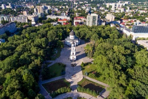 Chisinau, the capital city of the Republic of Moldova.