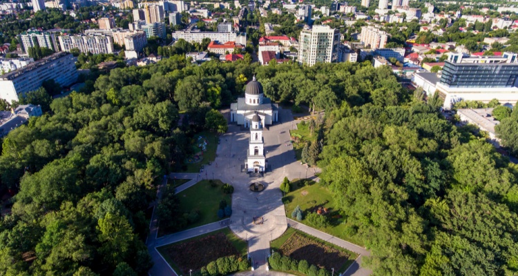 Chisinau, the capital city of the Republic of Moldova.