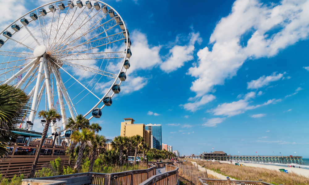 Myrtle Beach, South Carolina, USA city skyline