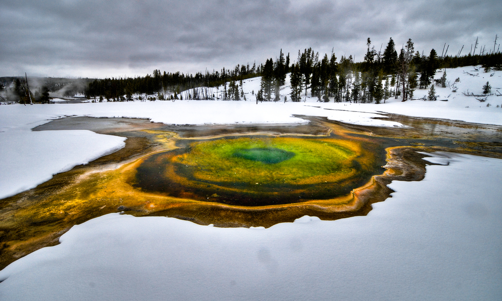 Yellowstone National Park best winter vacation in the US