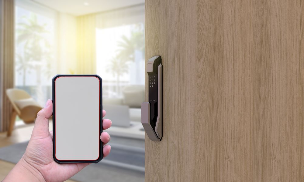 Contactless check-in phone app as a room key