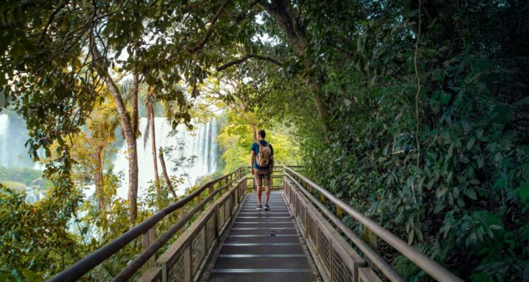 Strolling across Iguazu National Park