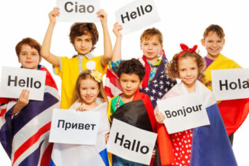 Niños aprendiendo idiomas