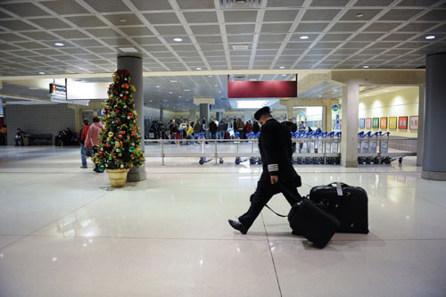 Holiday travel at Philadelphia Airport