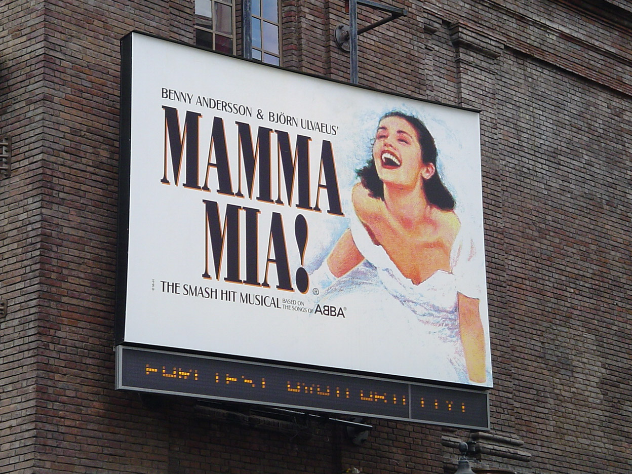 Mama Mia the musical