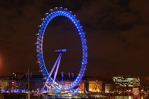 London Eye in London, England