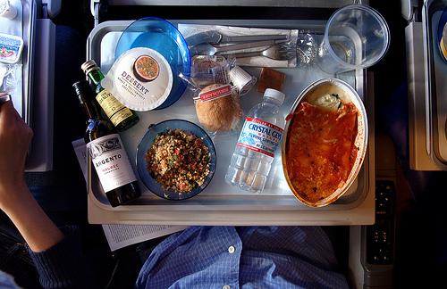 Top five airline foods 