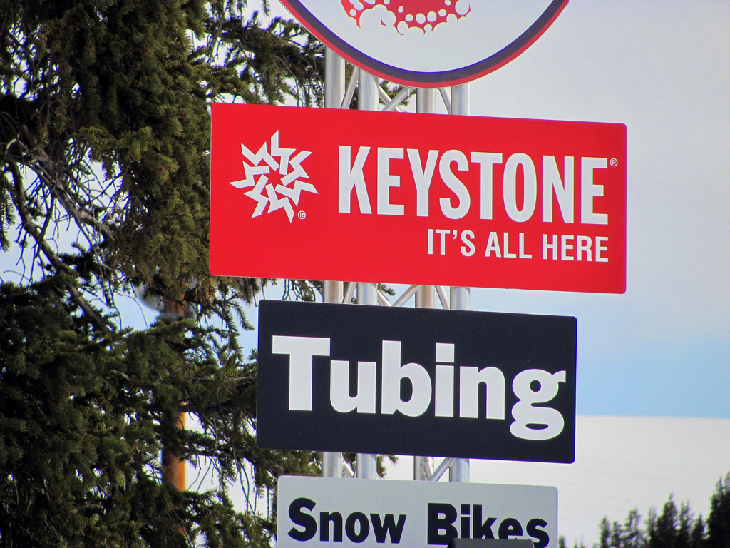 Keystone, Colorado offers many snow activities for the entire family