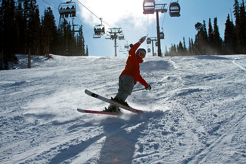 Keystone skiing!