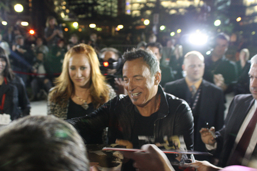 Bruce Springsteen (CC Flickr photo credit: Mark Dunne)