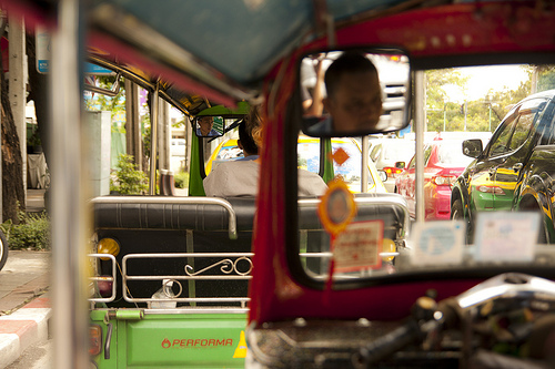 View from a Tuk Tuk (CC Flickr photo credit: Martin Garrido)