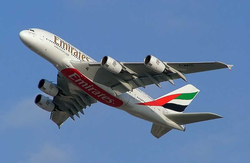 The 
Emirates A380 will touch down in Kuwait on February 26 (Image: 
Wikimedia)