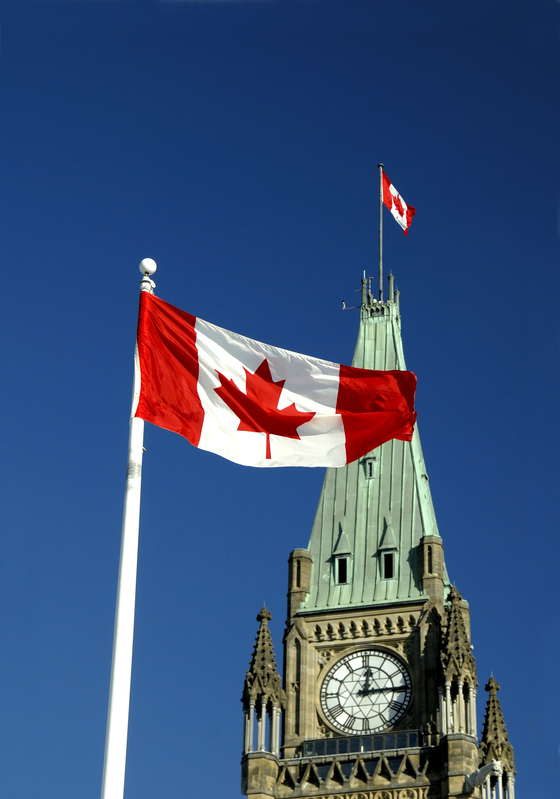 Canada's Capital building in Ottawa