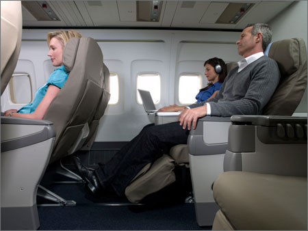 Business class travel