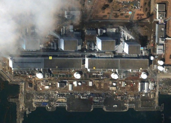 Fukushima Daiichi nuclear power plant in Japan. 