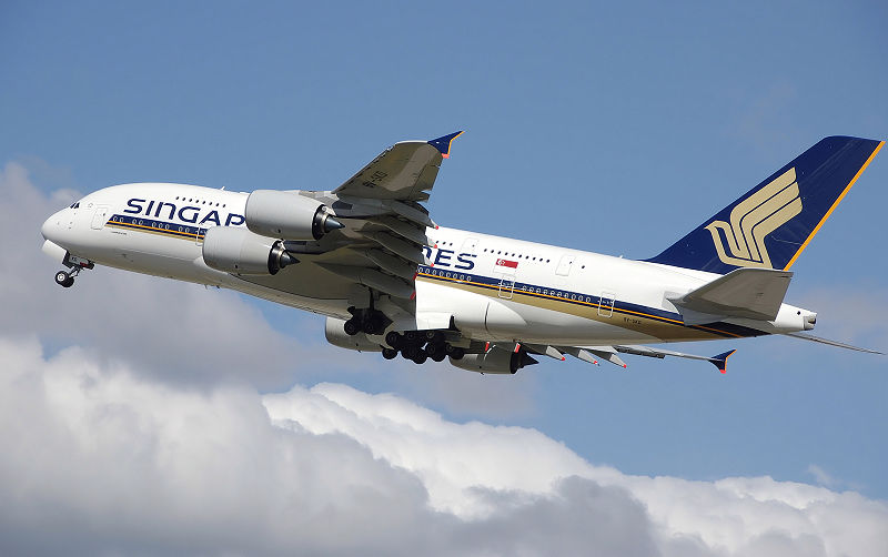 Singapore Airlines will fly its A380 aircraft on the Tokyo-LA Route
later this month (Image: Wikimedia)