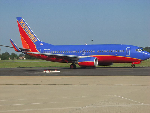 Southwest Airlines Jet Skids Off Runway at Chicago Midway Airport, Flickr: Kevin Coles