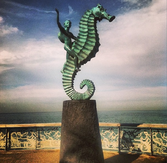 Things to See While Strolling along the Malcon in Puerto Vallarta. Photo credit; Charu Suri