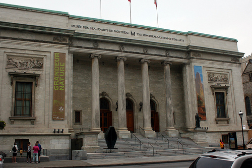 Keeping Warm in Montreal's Museums. Photo credit: Ken Kuhl