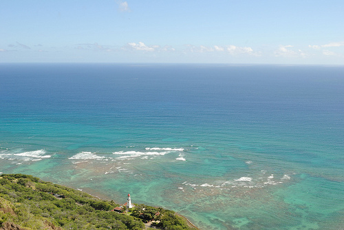 View from the top of Diamond Head; Flickr, danramarch