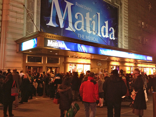 Family Travel: See Matilda on Broadway, Flickr: sackerman519