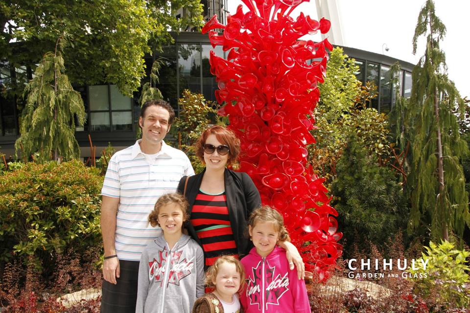 Family Travel: Explore the Chihuly Garden and Glass Exhibition. Photo Credit: Katie Bodell