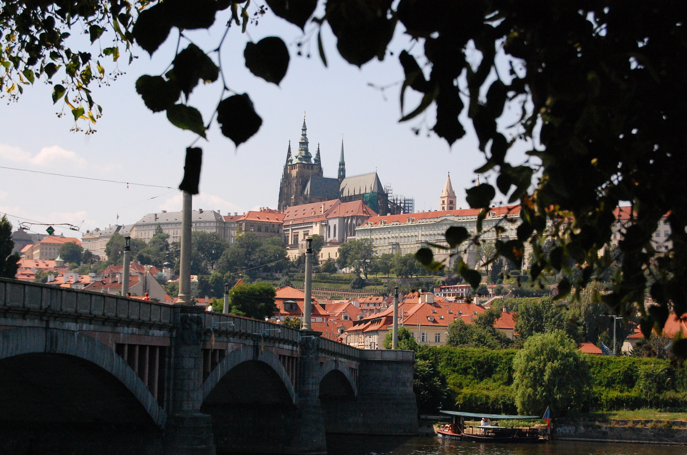 Checking Out Prague Castle. Photo credit: Amy Wiener