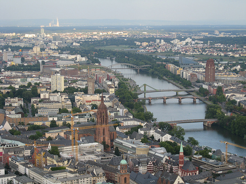 Enjoying the Outdoors in Frankfurt. Photo credit: Matti Mattila