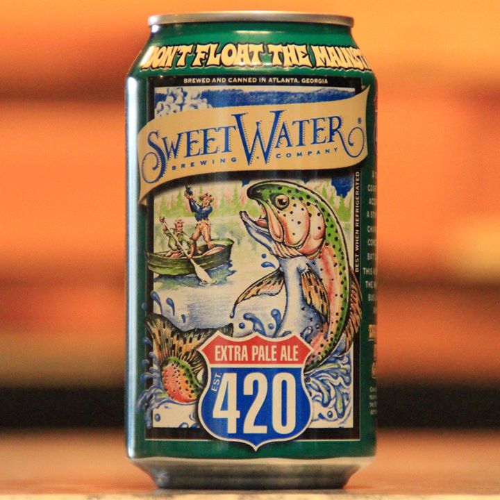 No Foolin', Delta Will Soon Serve Sweetwater 420 on Flights. Photo Credit: SweetWater Brewing Company