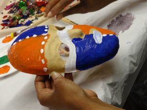 African Mask Making at African Burial Grounds